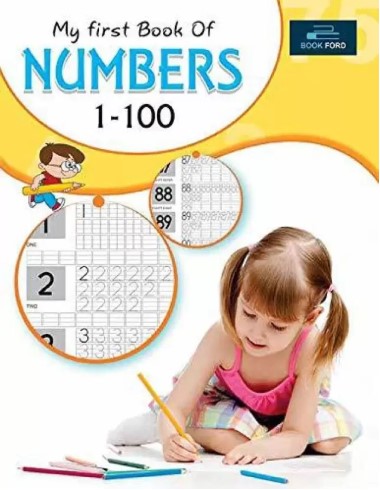 WRITING BOOK OF NUMBERS 1-100